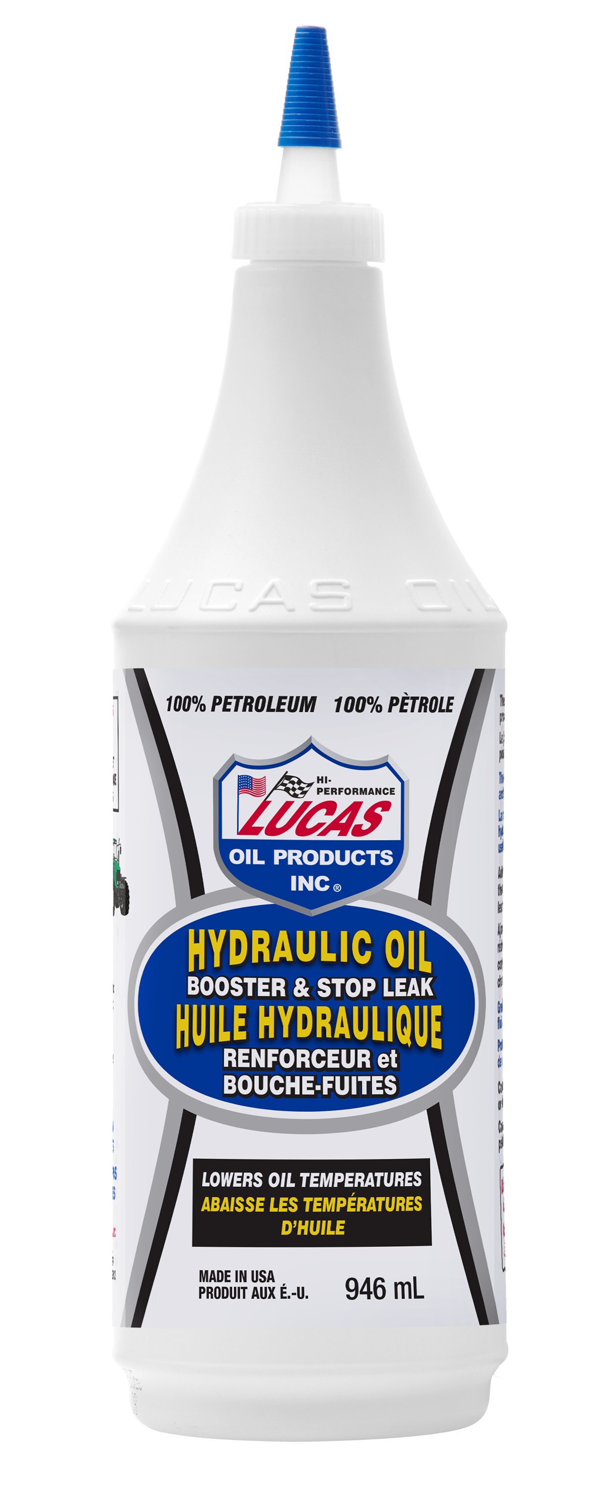Booster/Stop Leak pour huile hydraulique, 946 ml